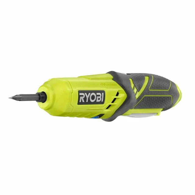 Ryobi 4 Volt Lithium Screwdriver Damaged Box