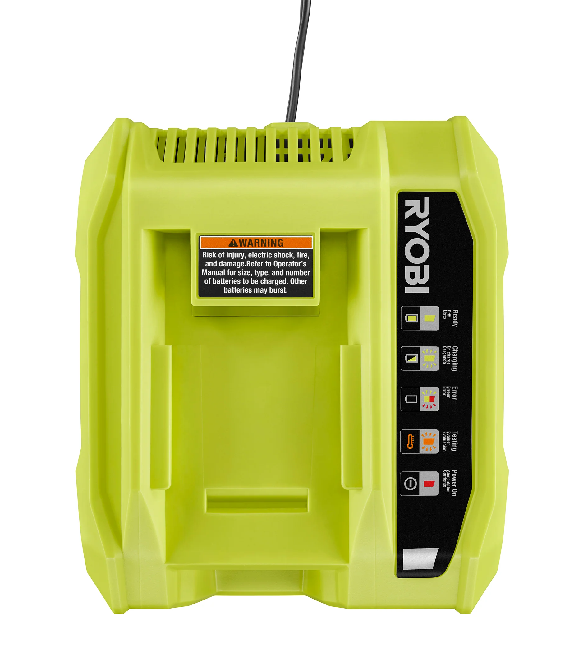 Ryobi 40V Lithium Ion Rapid Charger Damaged Box - Image 3