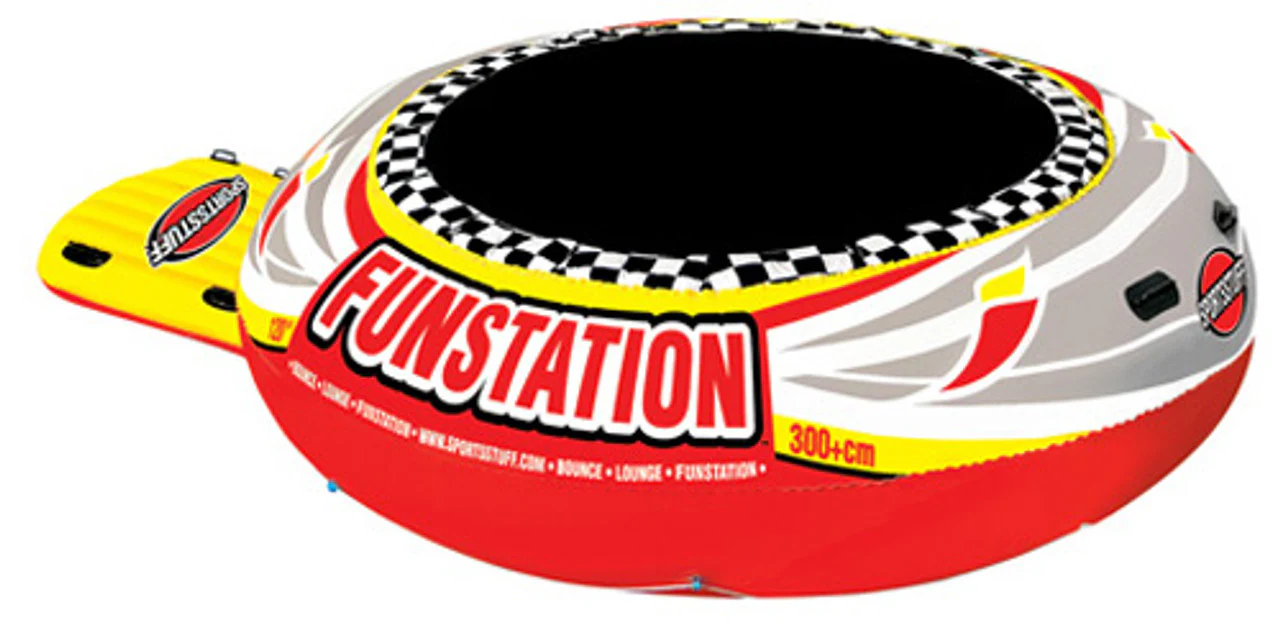 Sportsstuff 10 Foot Funstation Floating Trampoline - Image 2