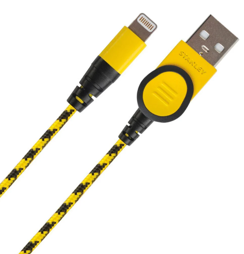 Stanley 10 Foot Braided USB Iphone Charging Cable - Image 3