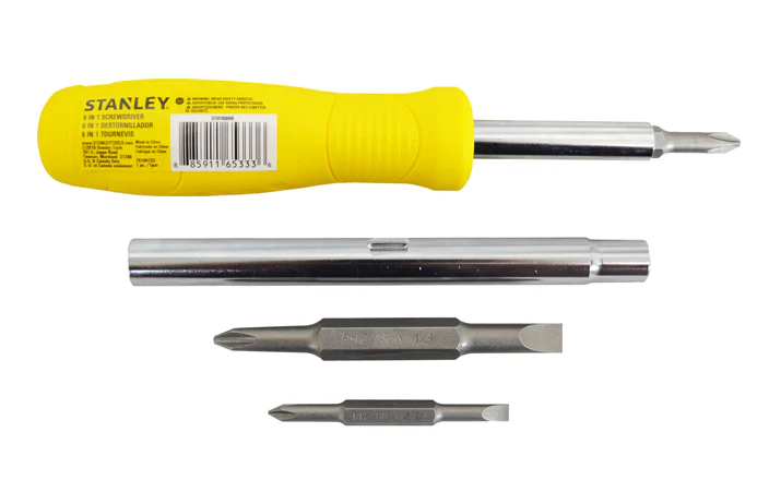 Stanley 6 in 1 Screwdriver