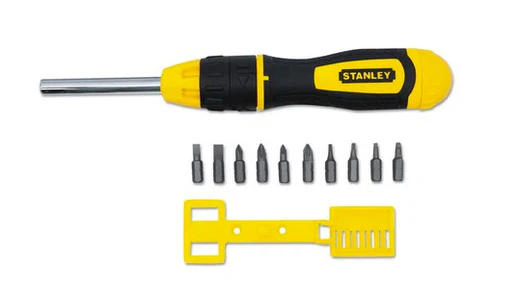 Stanley Ratcheting Screwdriver With 10 Bits - Image 2