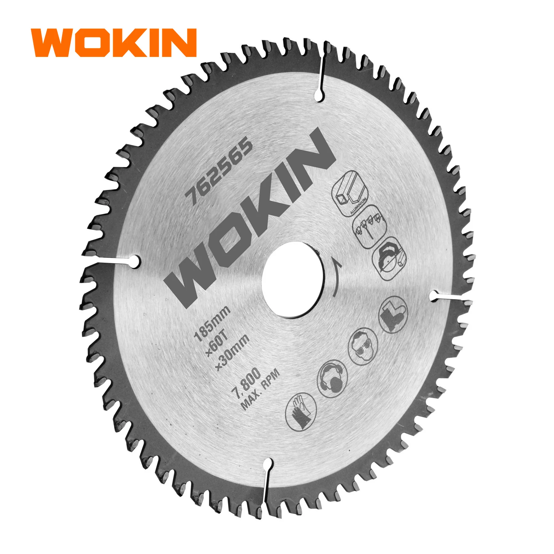 Wokin 7-1/4 Inch TCT Saw Blade 60 Teeth