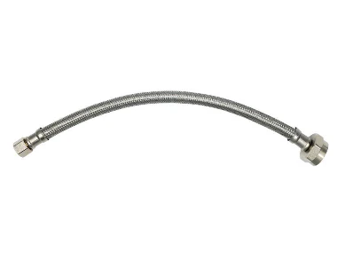 THEWORKS 3/8 in. OD x 7/8 in. Brass Nut x 20 in. Stainless Steel Toilet Line DAMAGED BOX