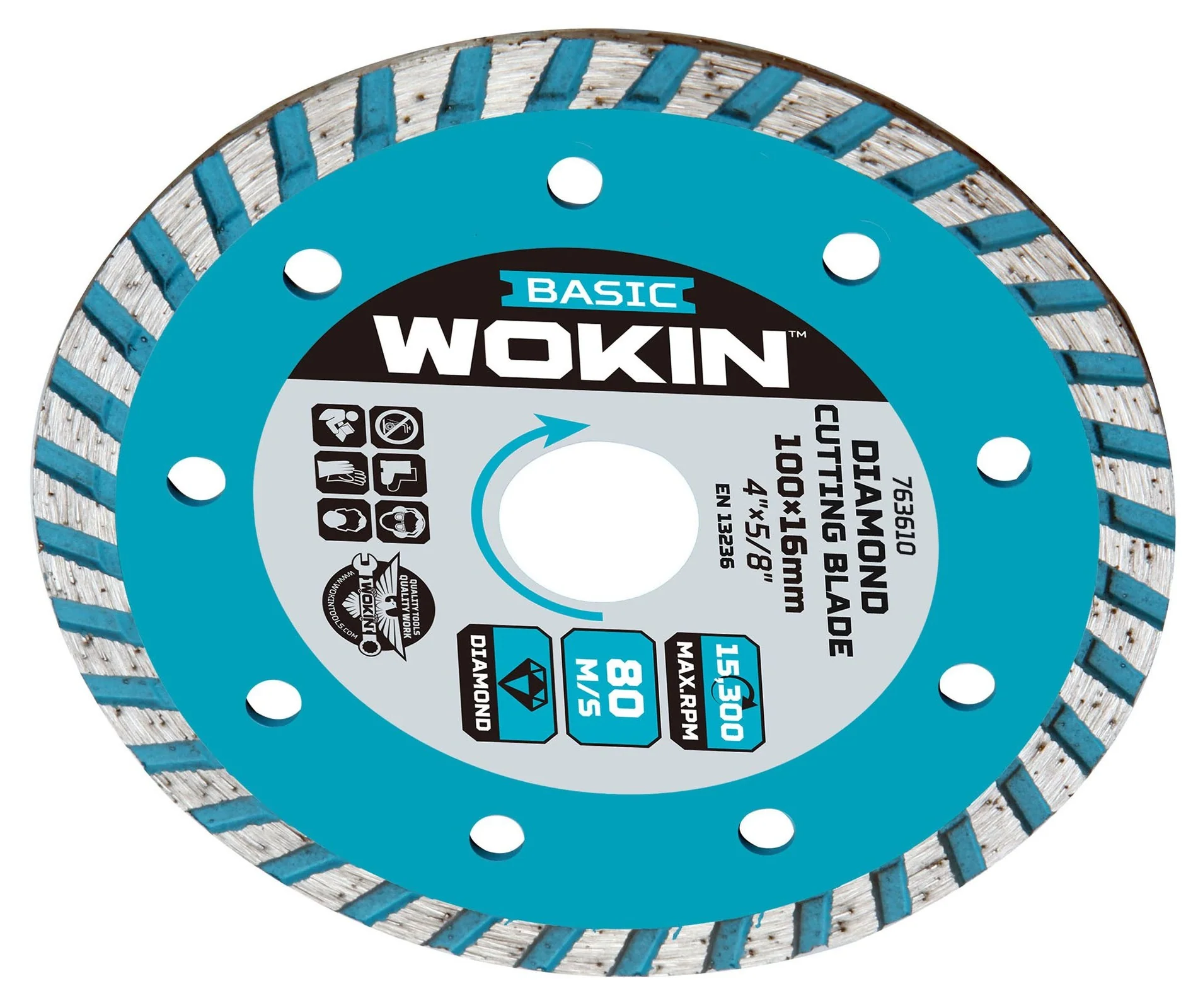 Wokin Turbo Diamond Disc 9 Inch - Image 2