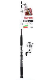 Ugly Stik 7’ Catfish Spinning Fishing Rod  and Reel Catfish Combo With Tackle Kit