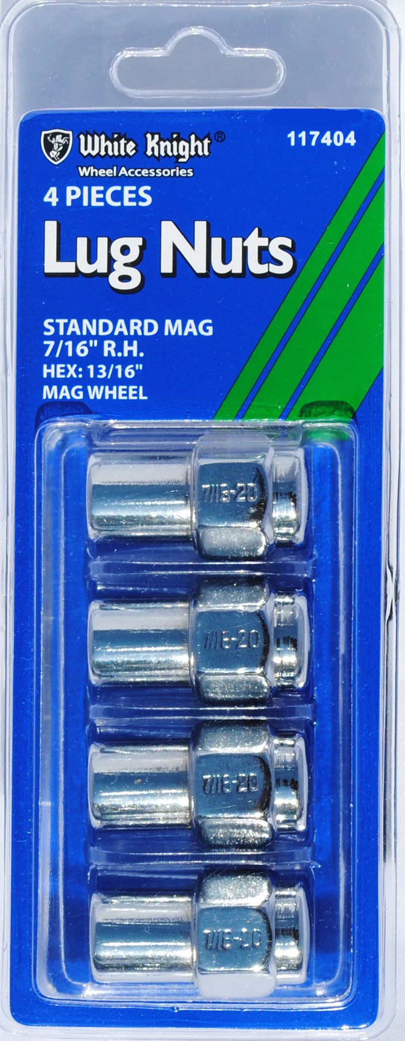 White Knight 7/16" Lug Nuts