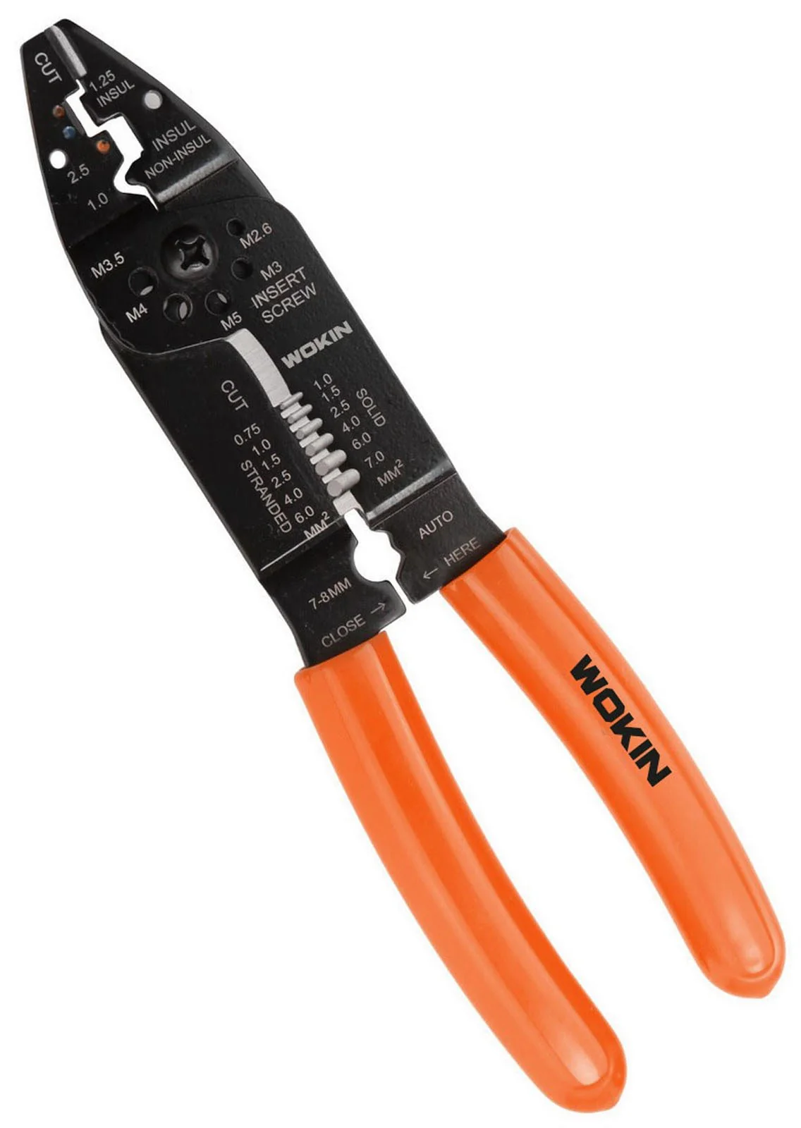 Wokin 8.5 Inch Wire Stripper With Crimper - Image 2