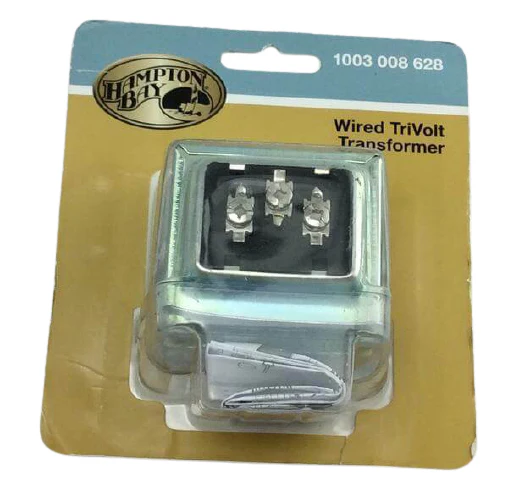Hampton Bay Wired Door Bell Tri Volt Transformer Compatible with All Video Door Bells Damaged Package - Image 2