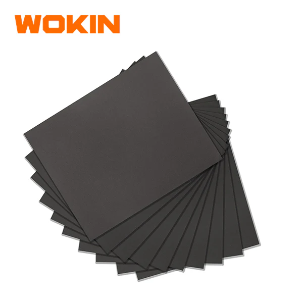 Wokin 10 Piece 1200 Grit Abrasive Paper Sheet Set - Image 2