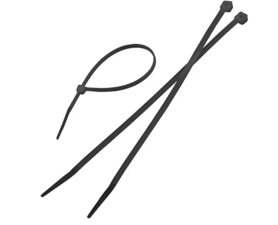 Wokin 100 Piece Black Nylon Cable Tie 4.8X200mm - Image 2