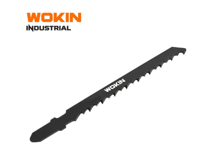 Wokin 4 Inch 5 Piece Jigsaw Blade Set T Shank