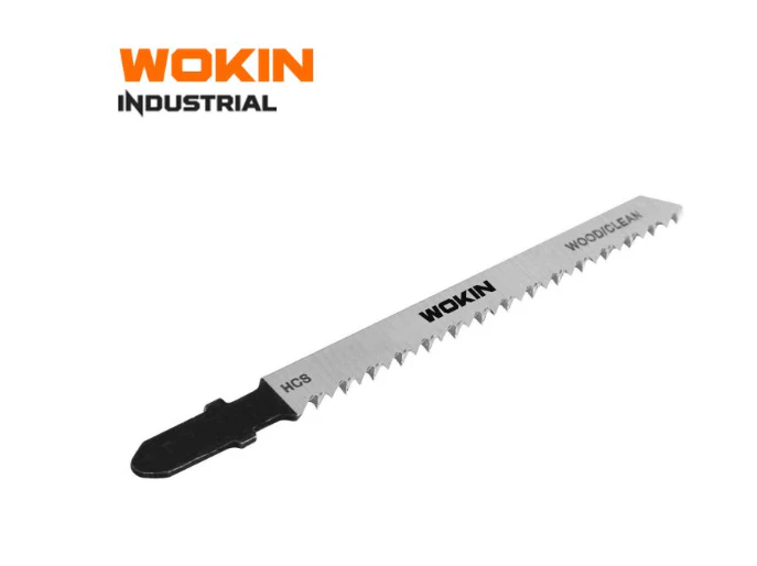 Wokin 4 Inch 5 Piece Jigsaw Blades Set T-Shank