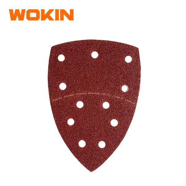 Wokin 40 Grit Sanding Sheets For Palm Detail Sanders 5pcs Per Pack - Image 2