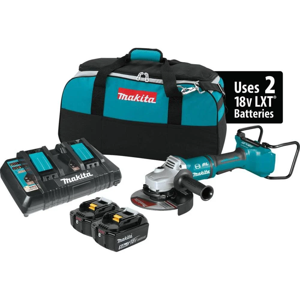 XAG12PT-B/C Makita 36V BL Angle Grinder Kit *Factory Serviced*